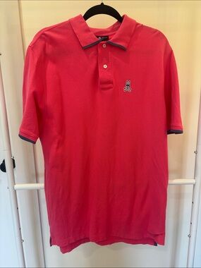 Psycho Bunny Pink Collared Shirt